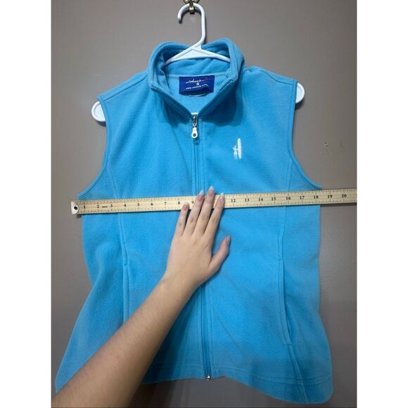 NWOT Johnnie-O Fleece Sky Blue Ski Winter Vest Women's Small - Picture 6 of 10